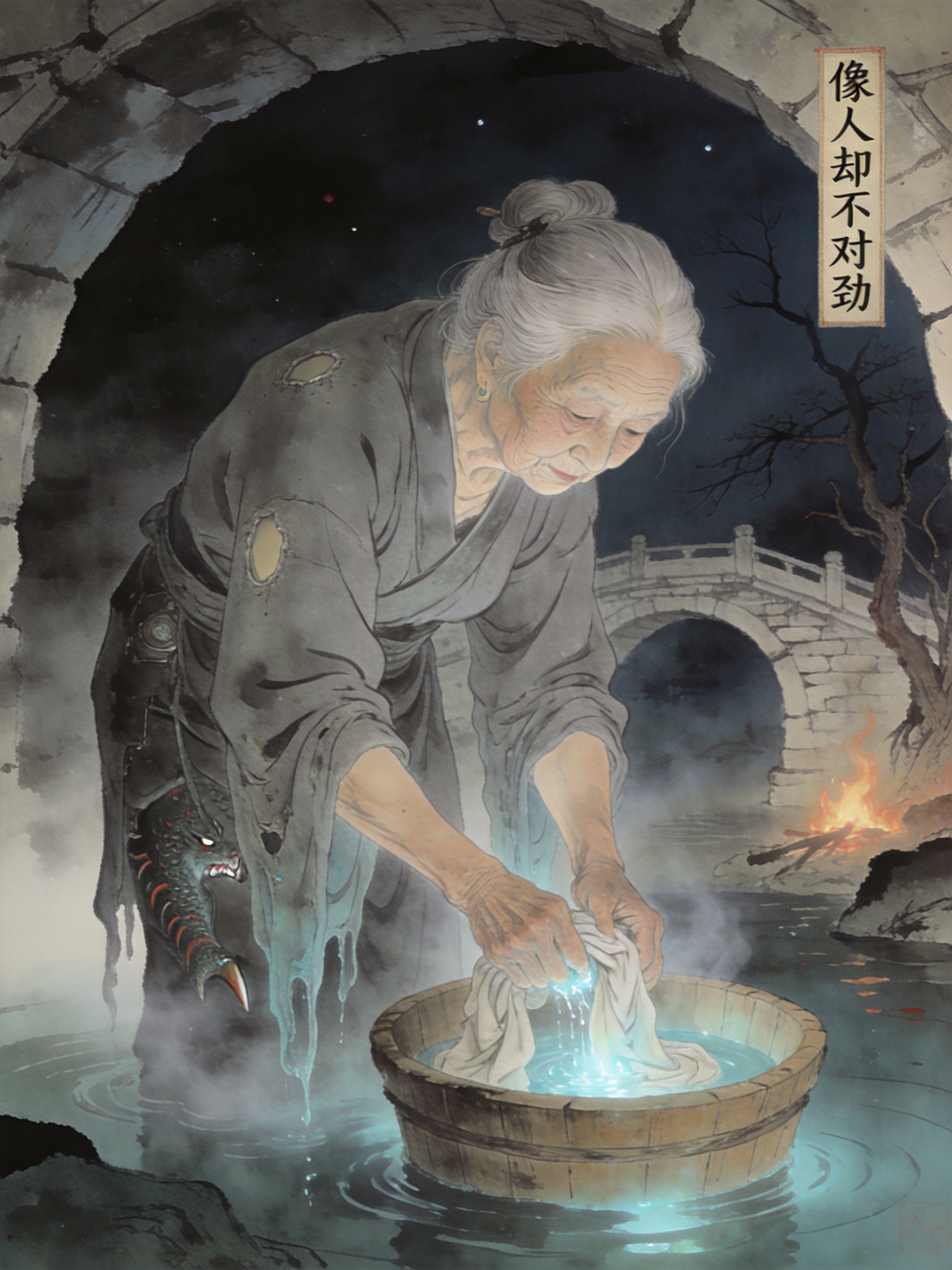 浇衣婆 画像