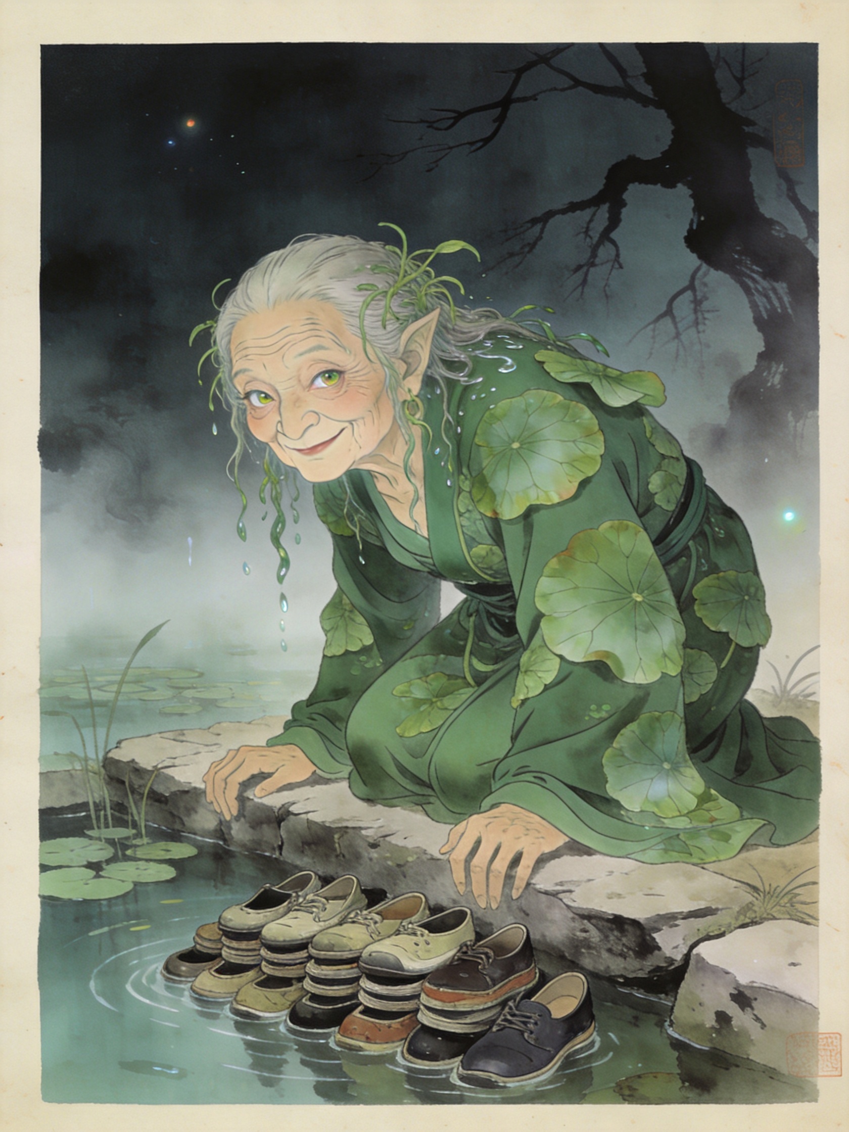 荷叶婆 画像