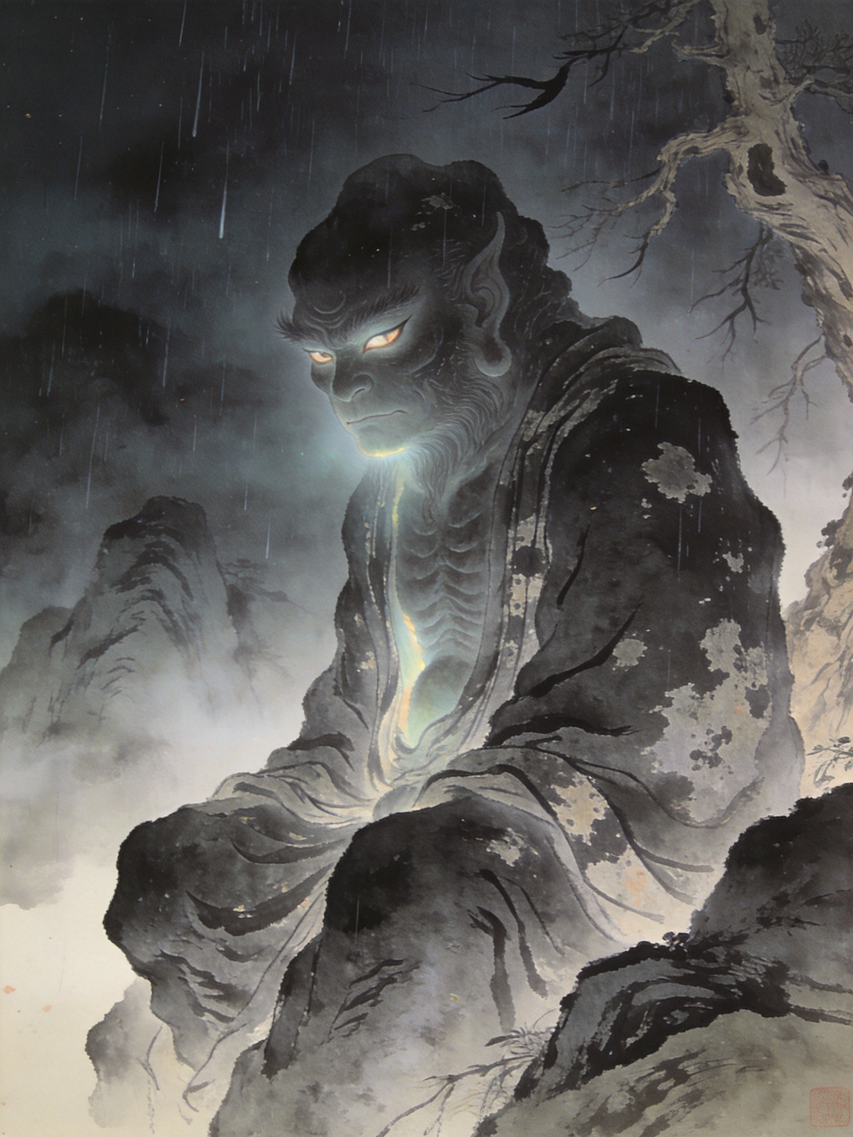 纹岩翁 画像