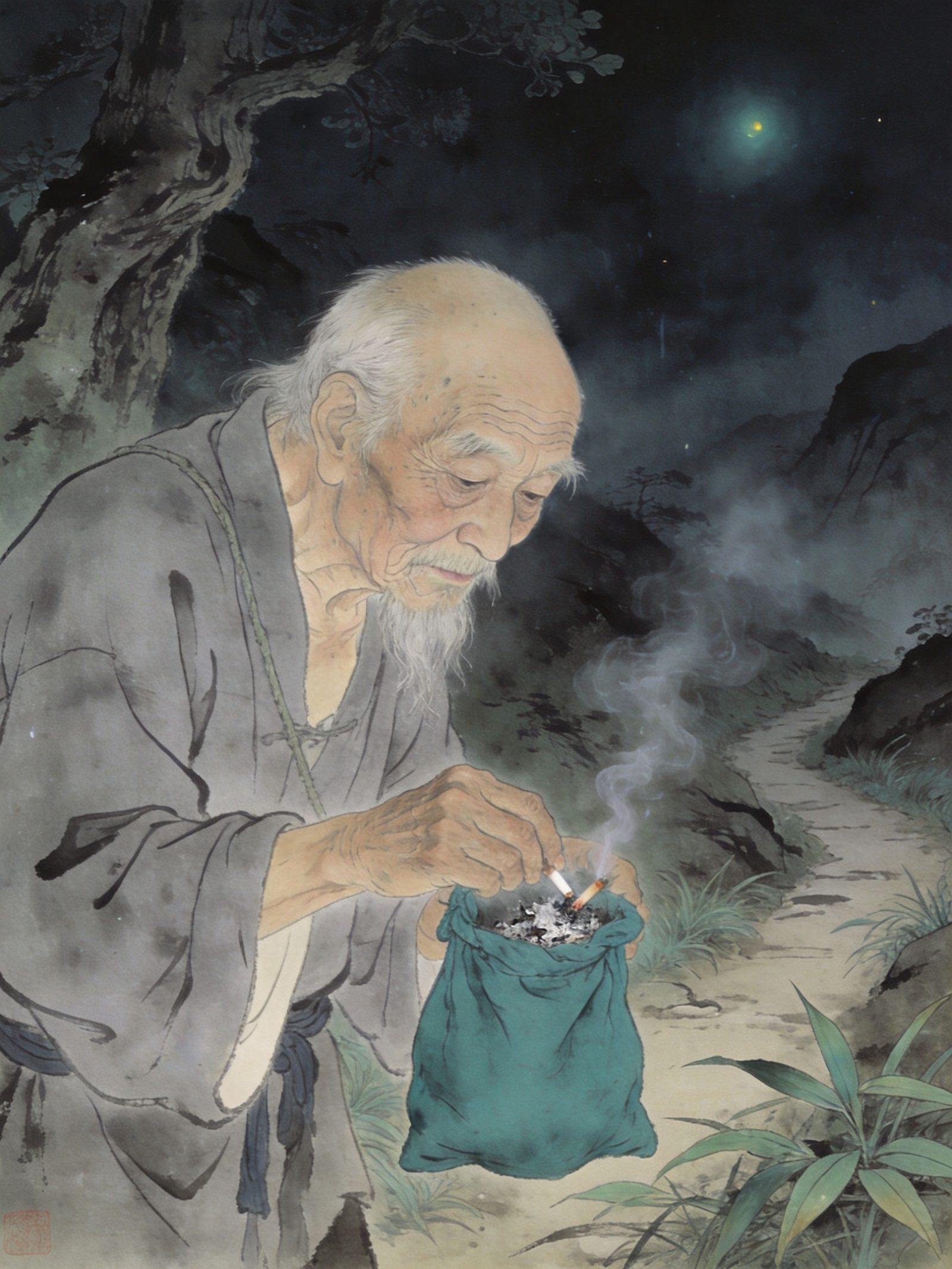 拾烟翁 画像