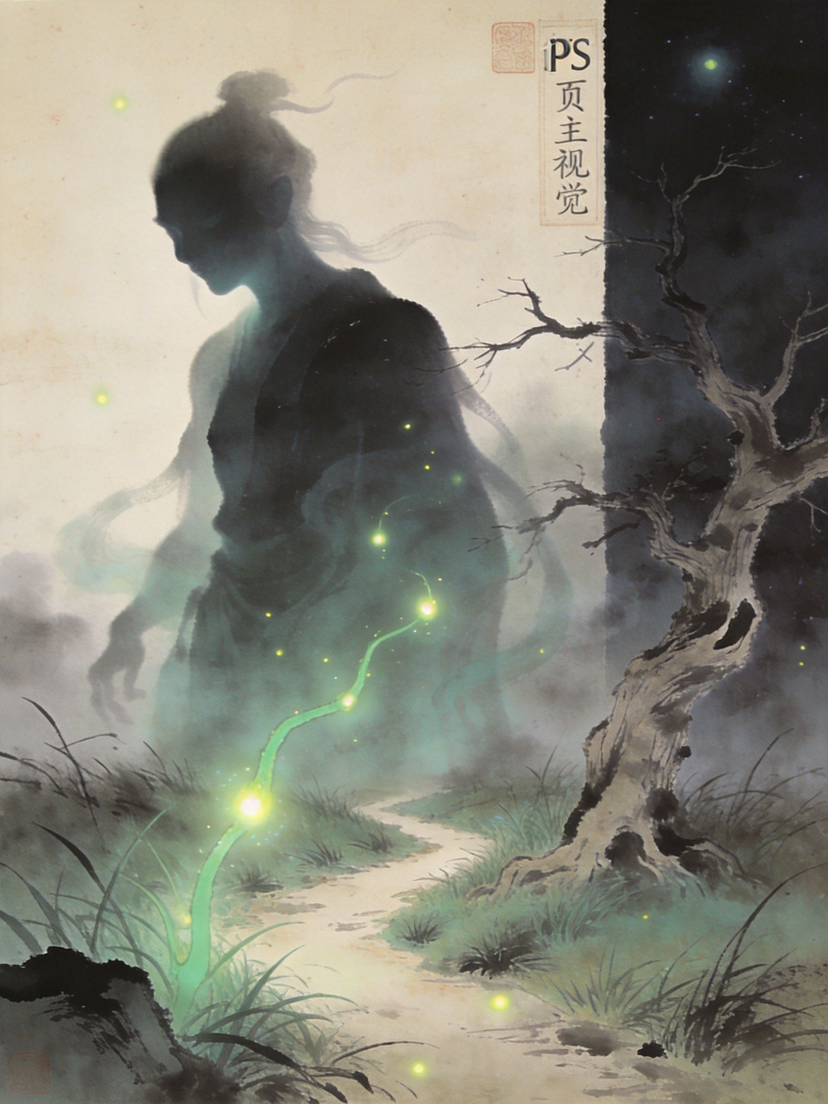 叉头萤 画像