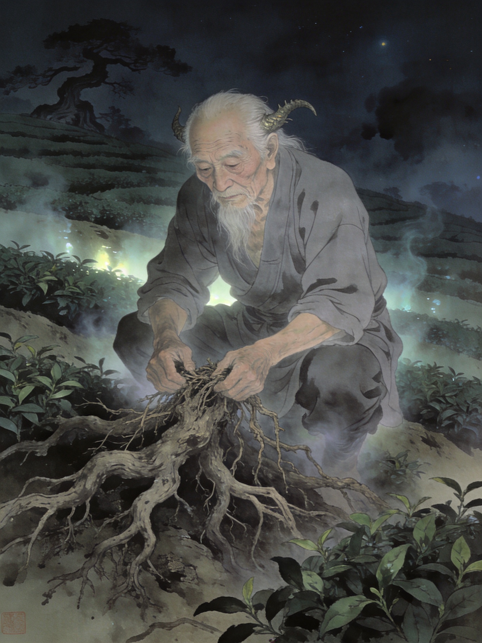芽根翁 画像