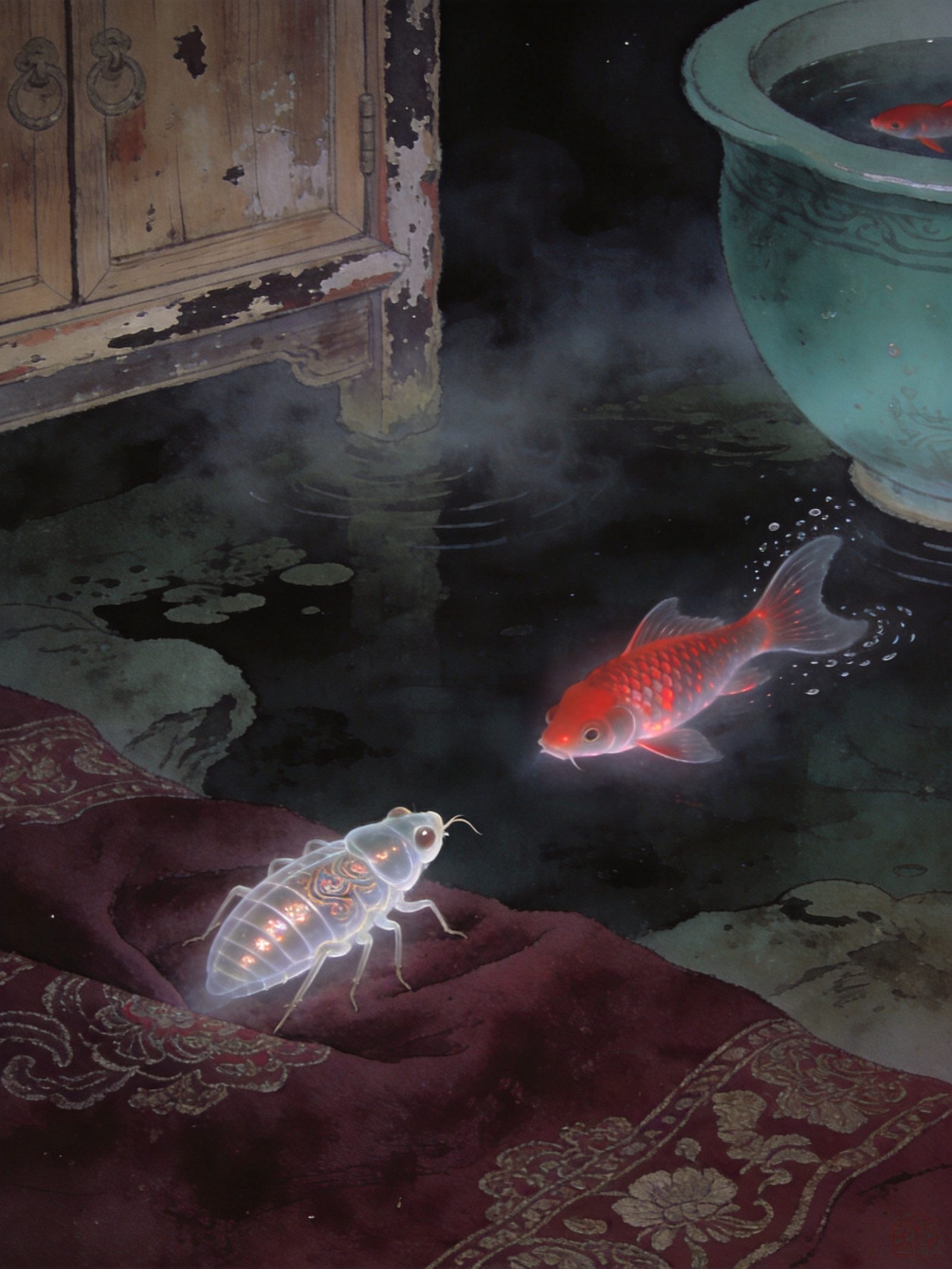 锦鱼虫 画像