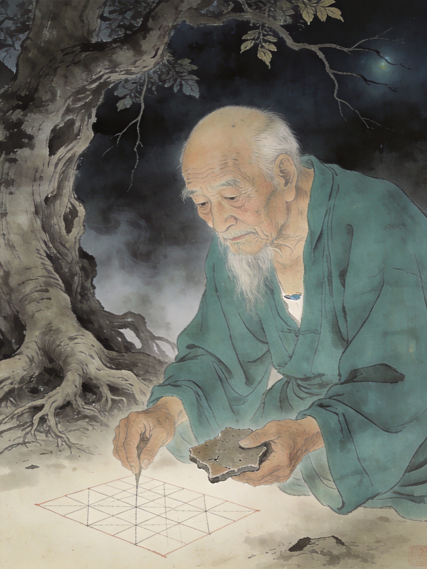 经纬翁 画像