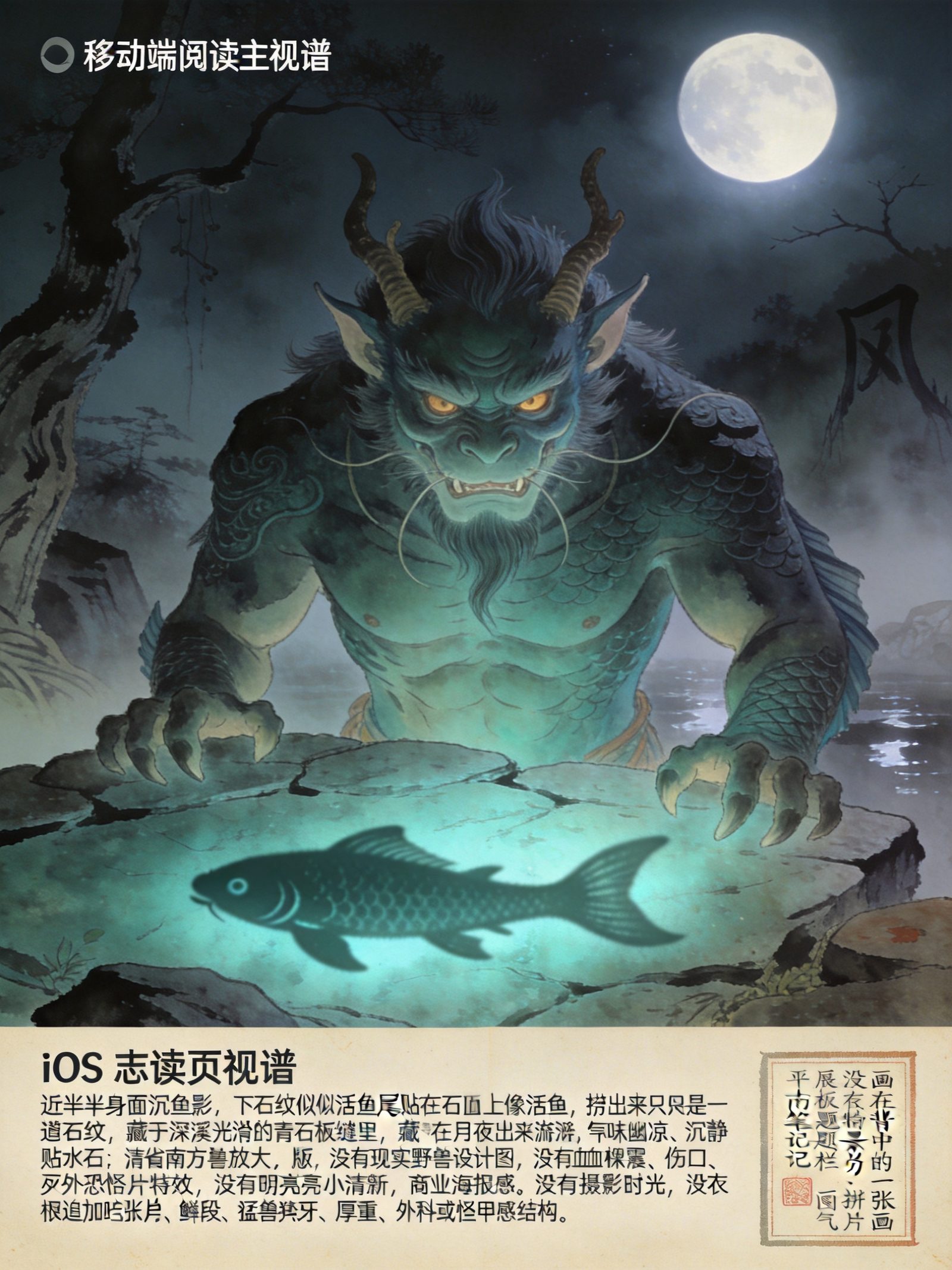 石沉鱼 画像