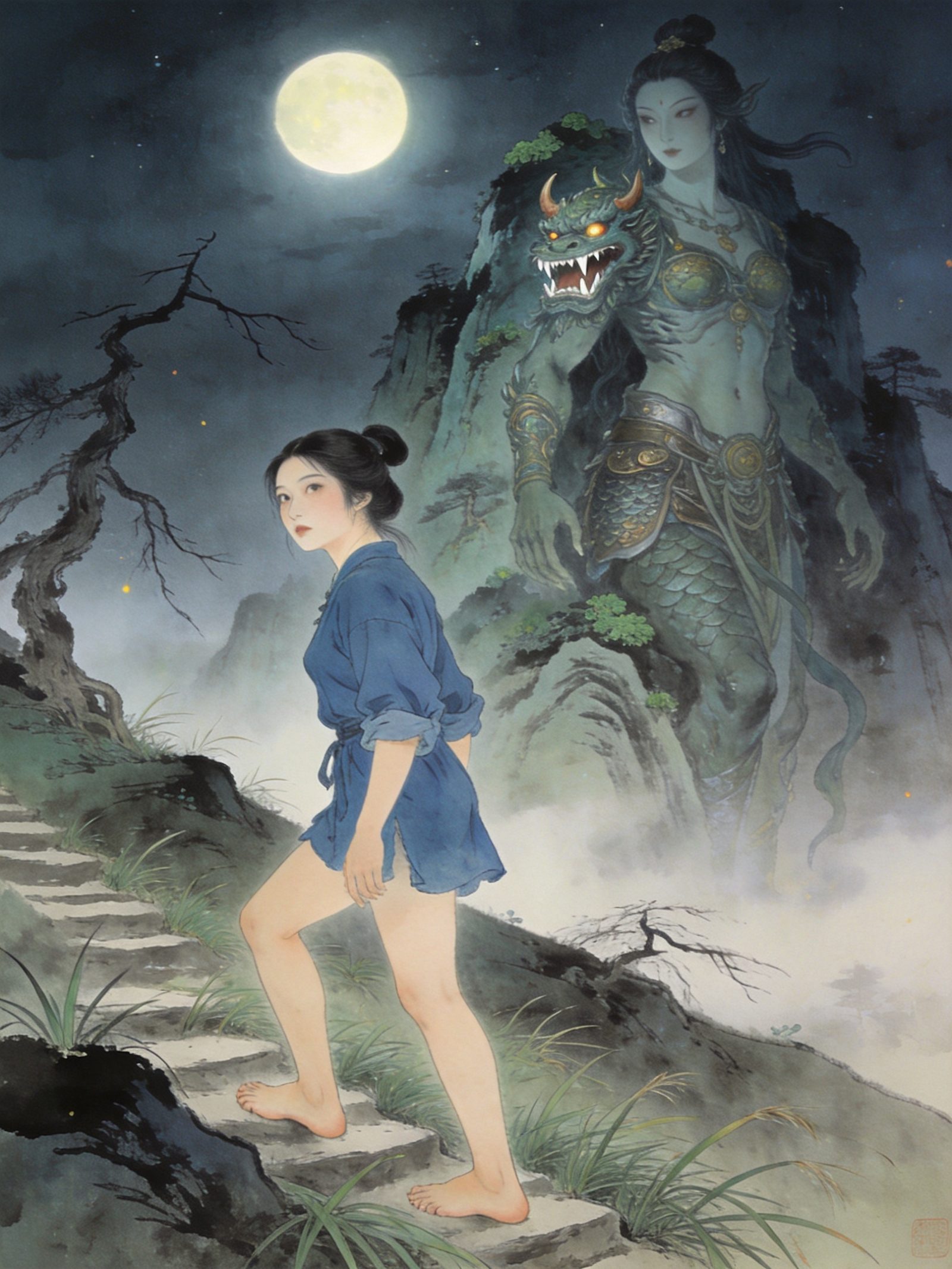 山摇姑 画像