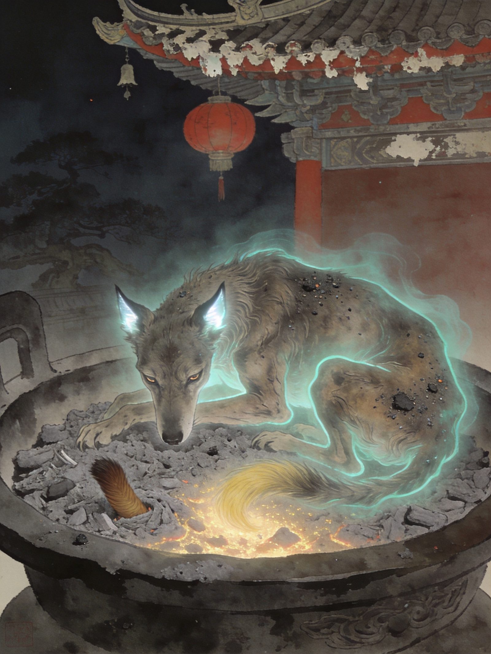 伏香狗 画像