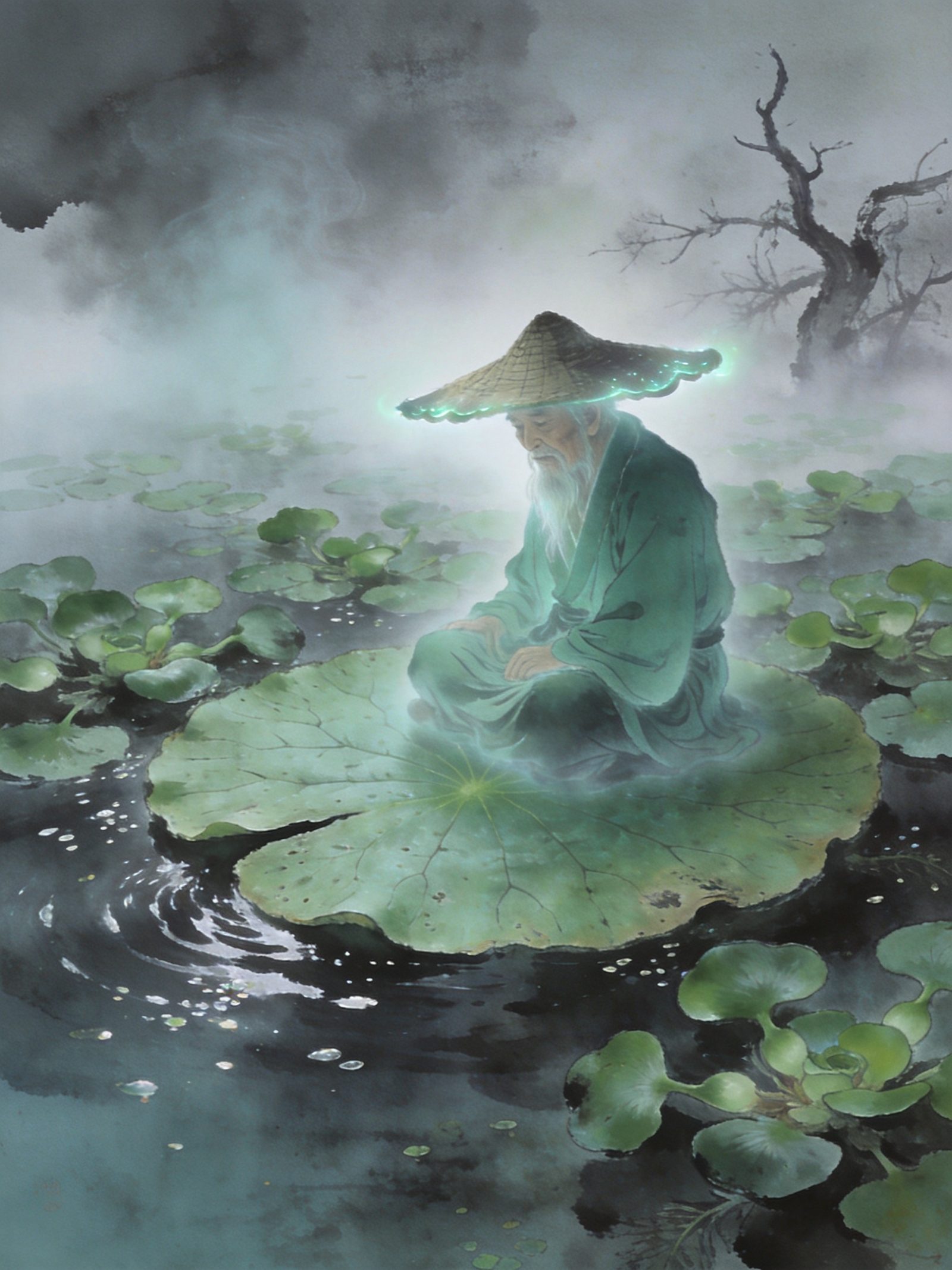 菱渔翁 画像