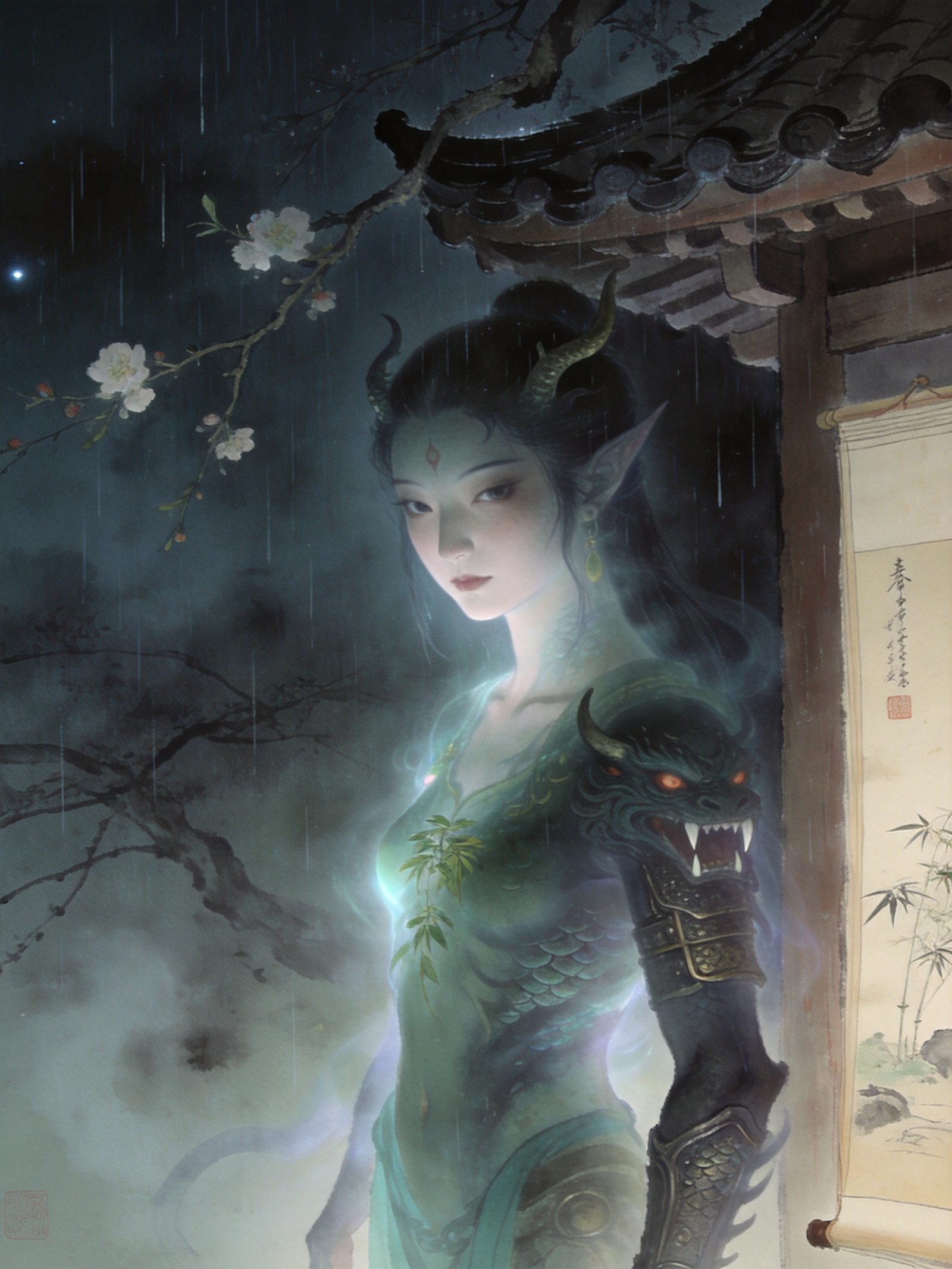雨香姑 画像